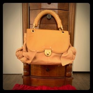 ✨Zac Posen powder leather handbag ✨